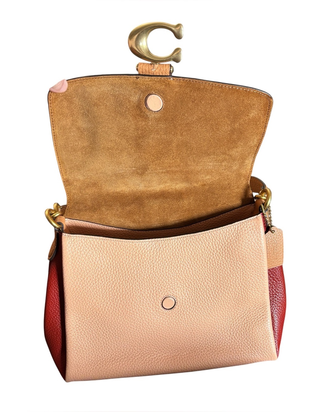 Coach May Color-block Shoulder Bag - Picture 12 of 15